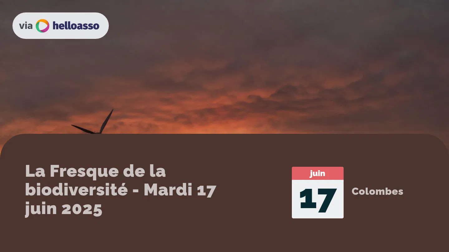 La Fresque de la biodiversité - Mardi 17 juin 2025