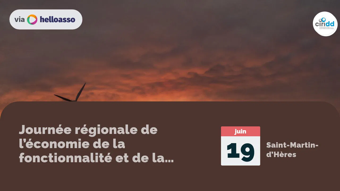 Journée régionale de l’économie de la fonctionnalité et de la coopération