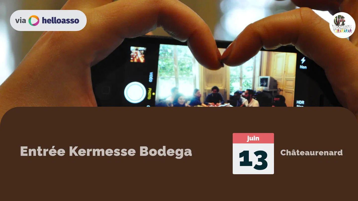 Entrée Kermesse Bodega 