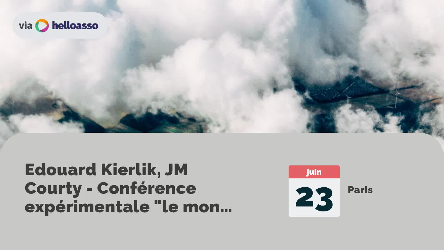 Edouard Kierlik, JM Courty - Conférence expérimentale "le monde en infrarouge",