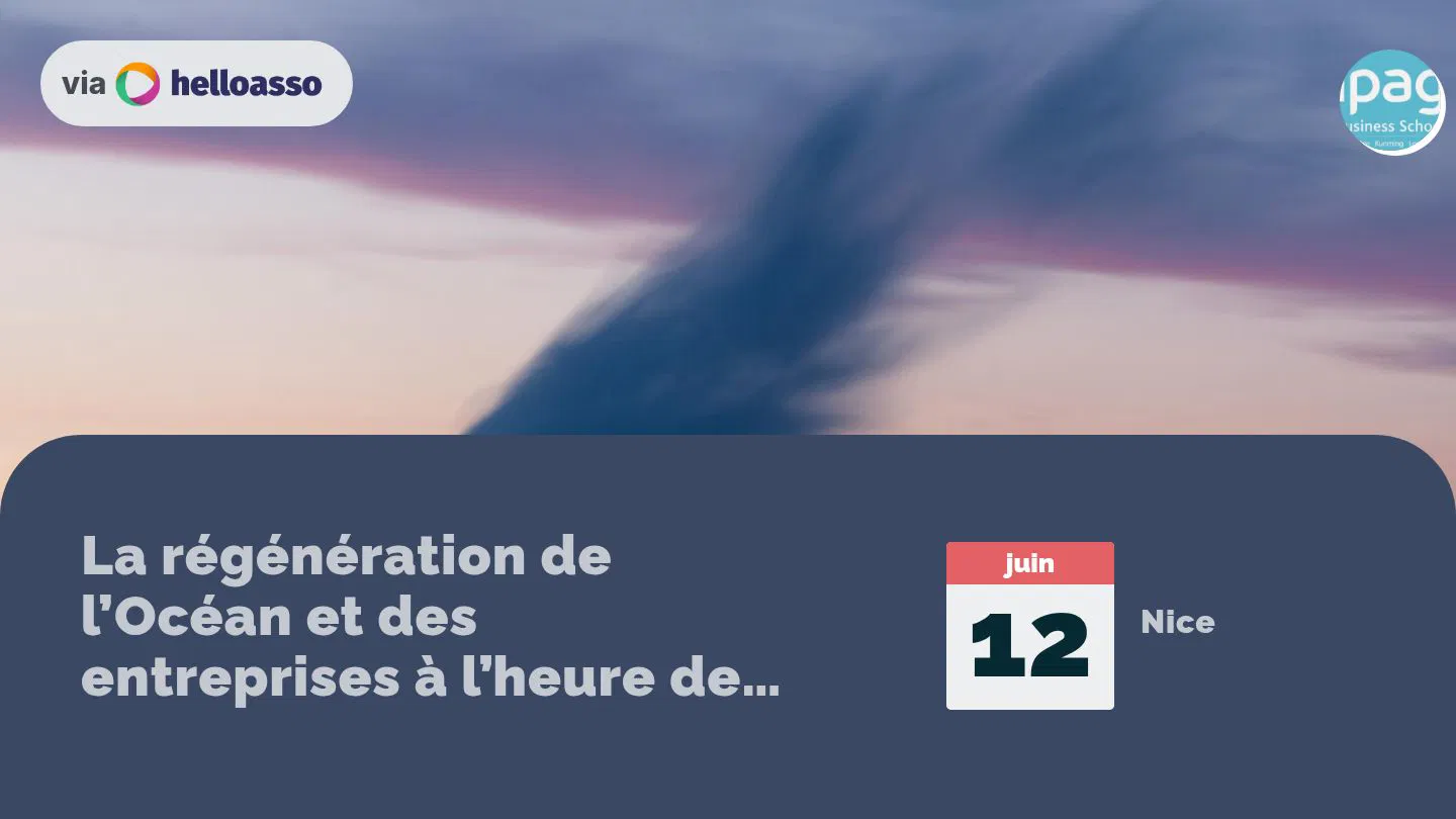 La régénération de l’Océan et des entreprises à l’heure des transitions