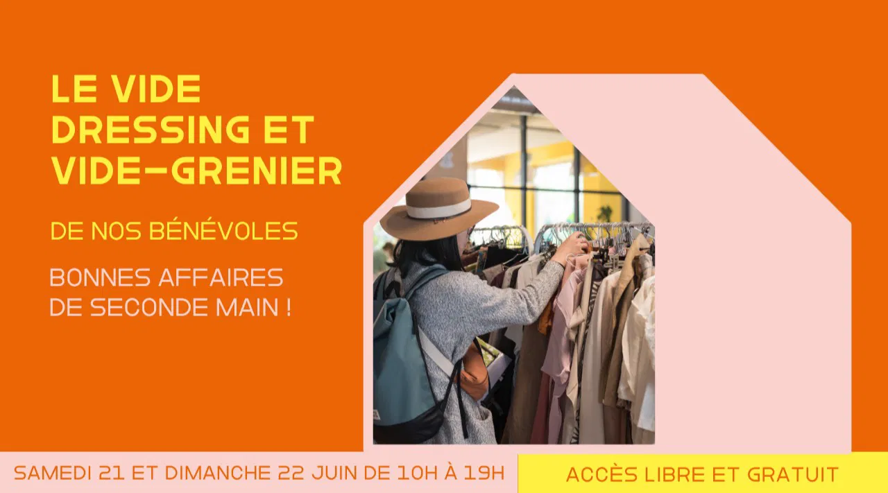 Le vide-dressing et vide-grenier de nos bénévoles