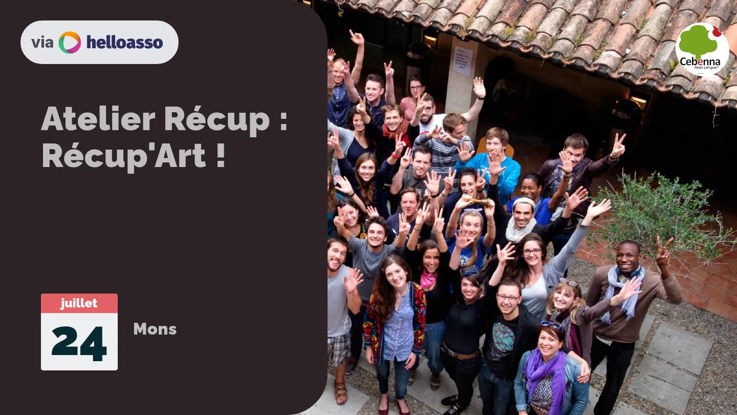 Atelier Récup : Récup'Art !