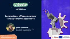 Formation - Communiquer pour faire rayonner ton asso