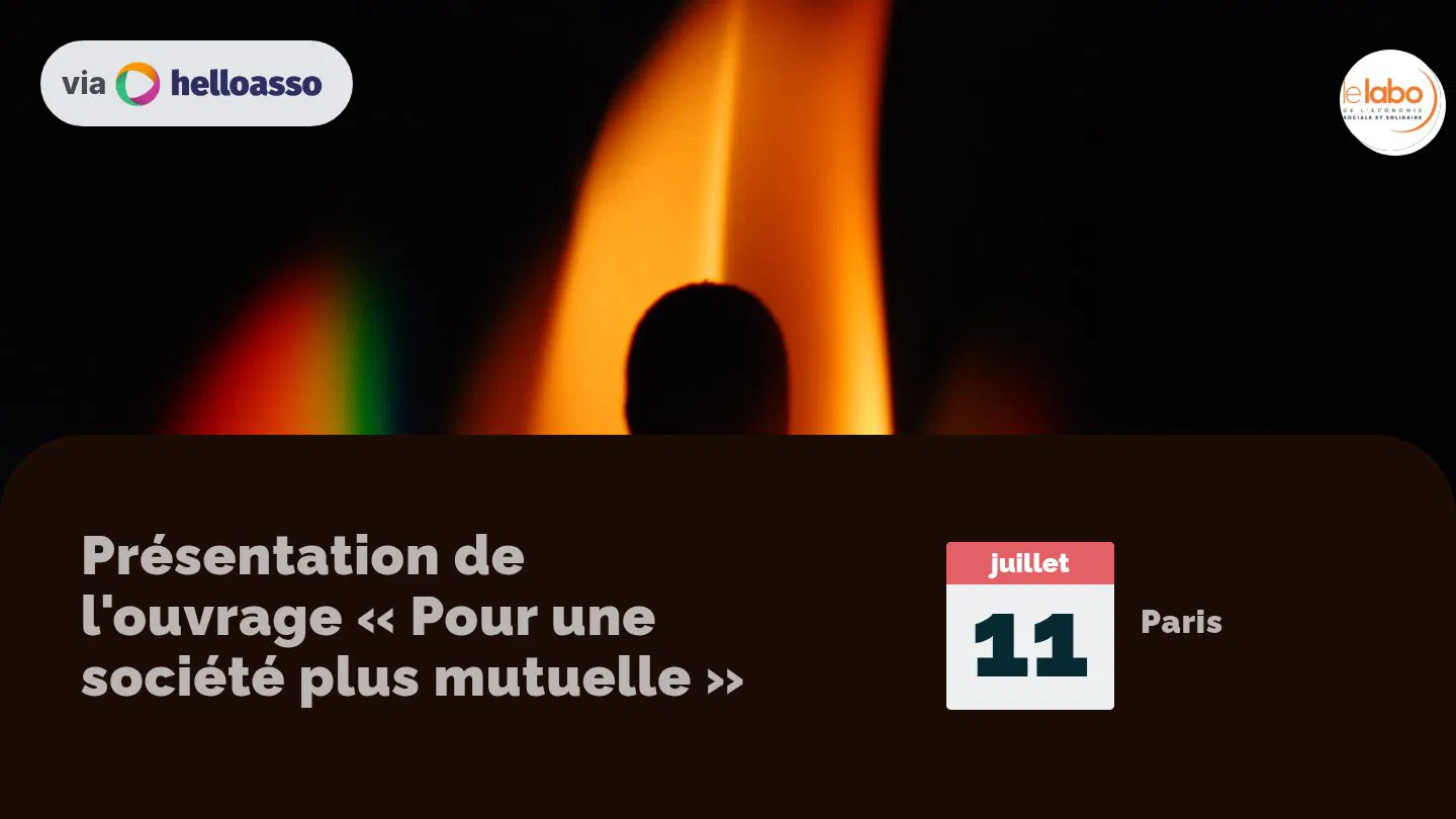 Présentation de l'ouvrage « Pour une société plus mutuelle »
