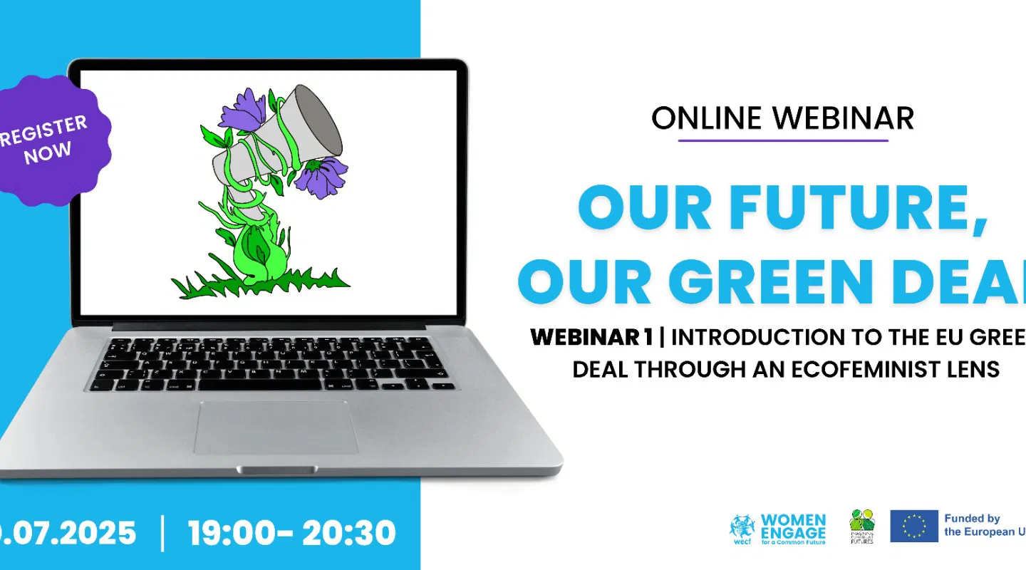 🌍 Save the Date: Webinar – Our Future, Our Green Deal