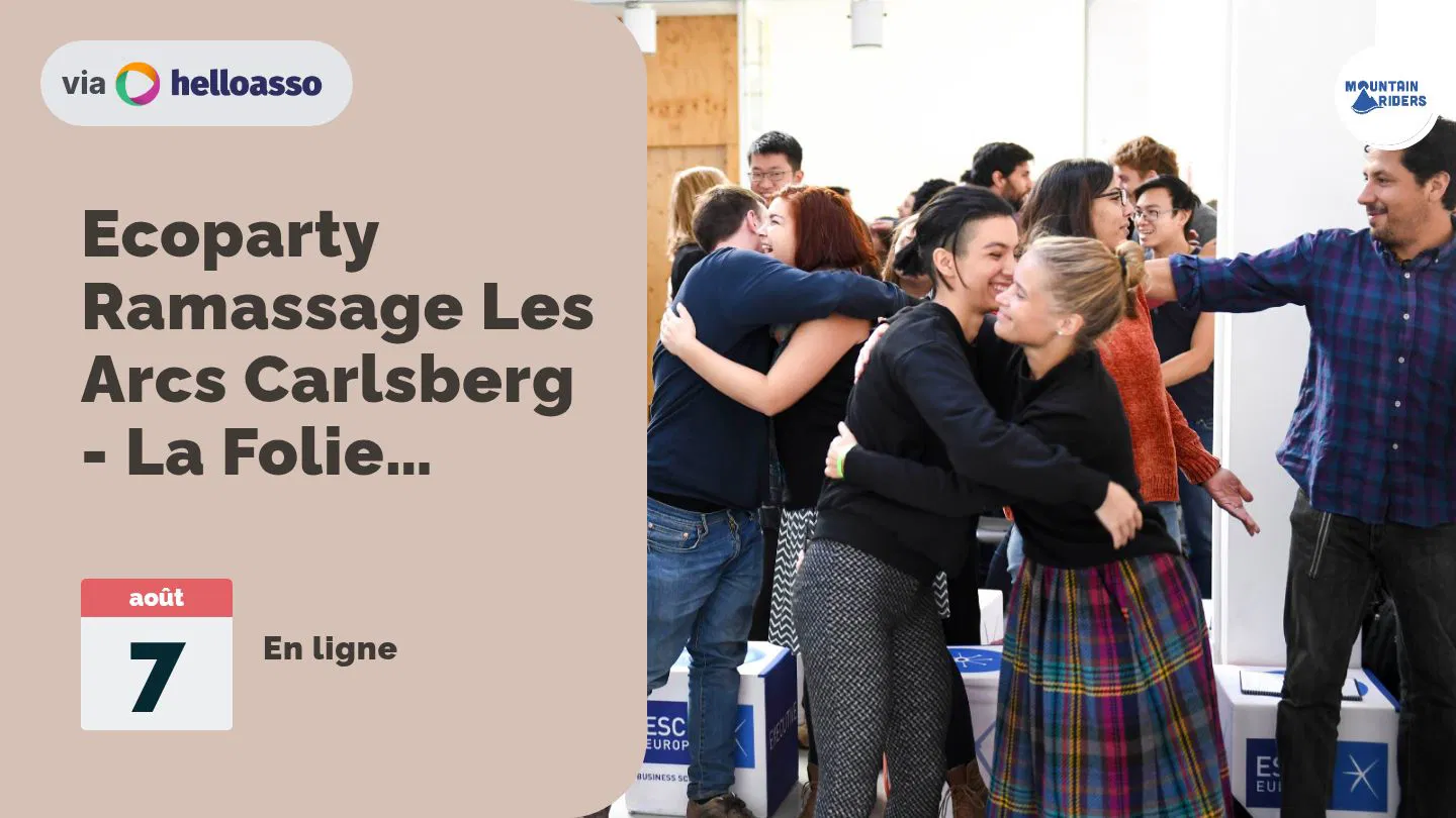 Ecoparty Ramassage Les Arcs Carlsberg - La Folie Douce- Mountain Riders (2)