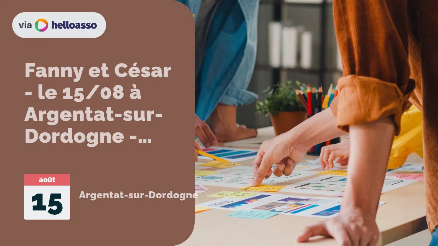 Fanny et César - le 15/08 à Argentat-sur-Dordogne - Festival de La Luzège 2025