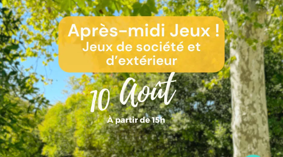 Après-midi Jeux!
