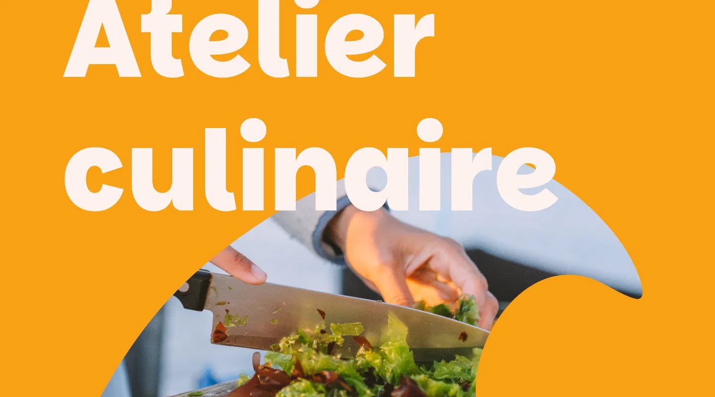Atelier culinaire avec Blutopia en août