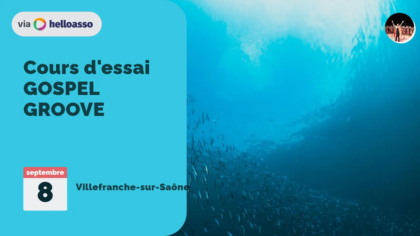 Cours d'essai GOSPEL GROOVE