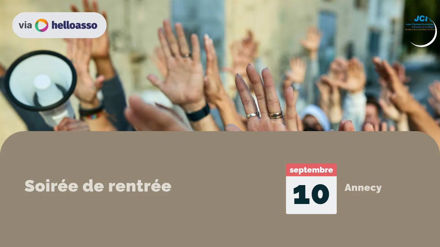 Soirée de rentrée 