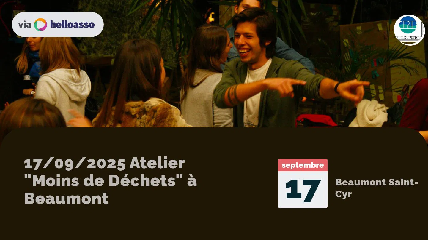 17/09/2025 Atelier "Moins de Déchets" à Beaumont