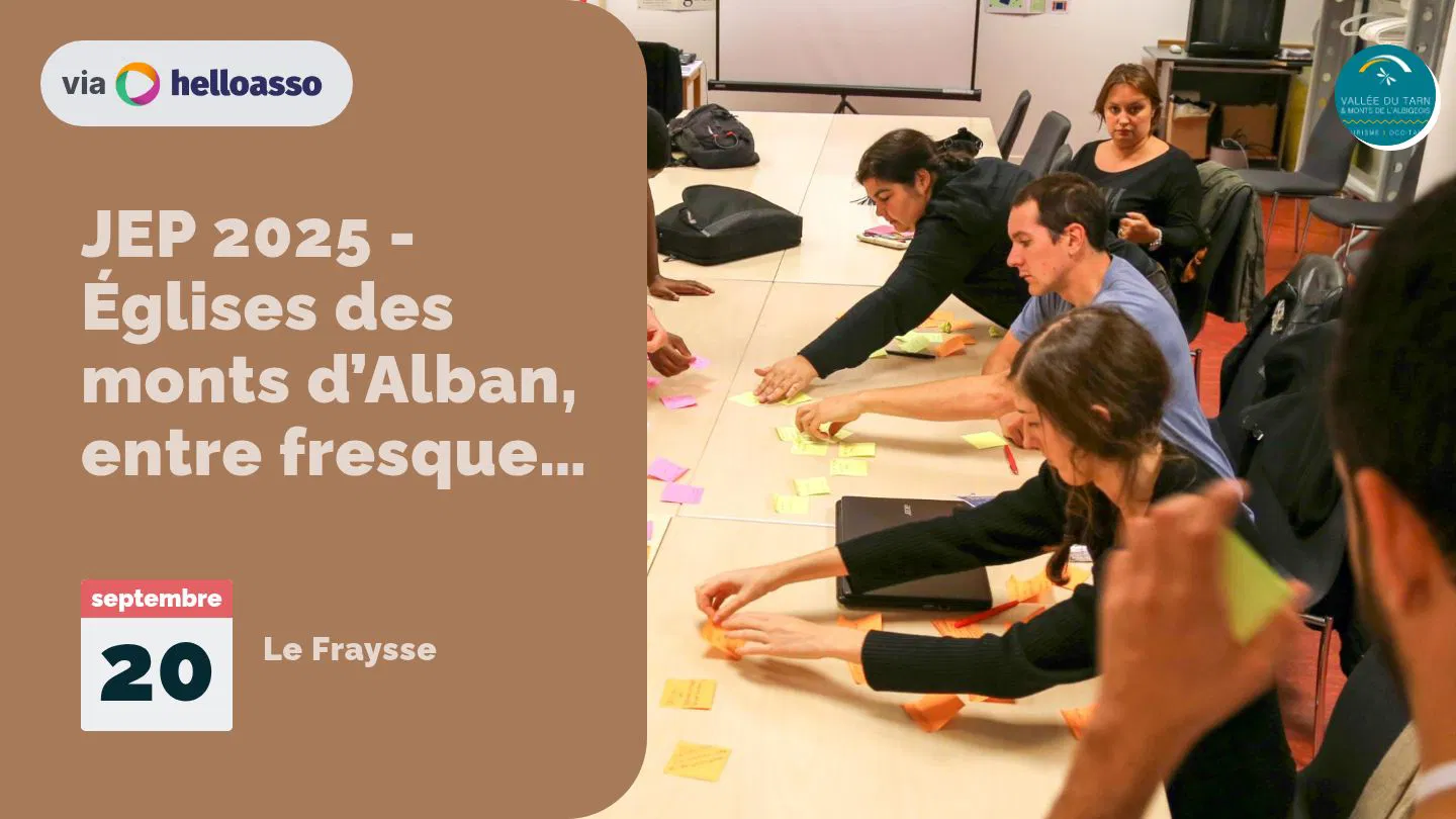 JEP 2025 - Églises des monts d’Alban, entre fresques et boiseries - 20 septembre