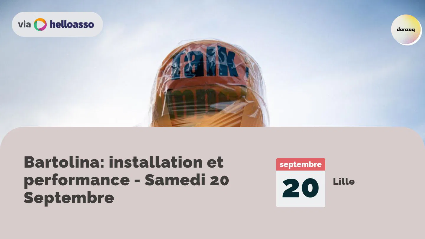 Bartolina: installation et performance - Samedi 20 Septembre
