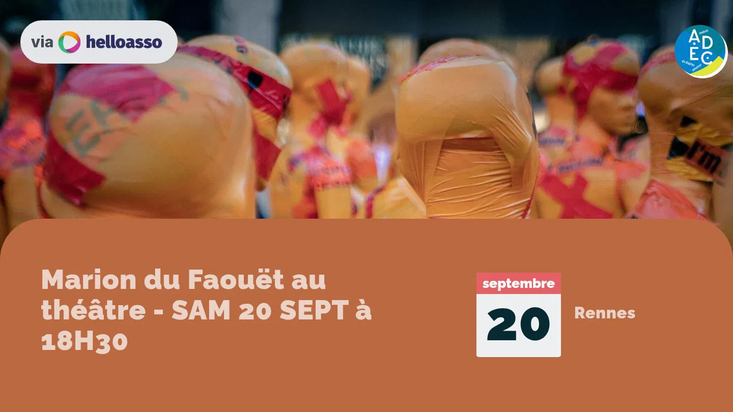 Marion du Faouët au théâtre - SAM 20 SEPT à 18H30