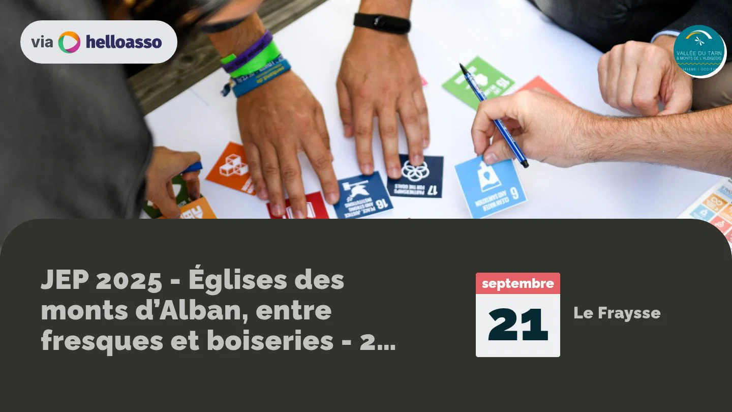 JEP 2025 - Églises des monts d’Alban, entre fresques et boiseries - 21 septembre
