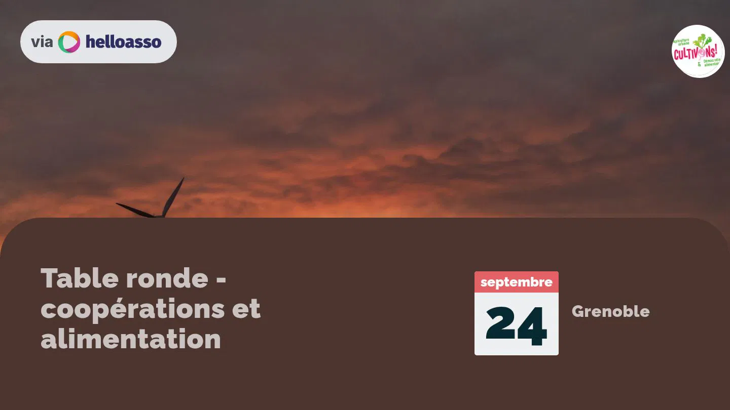 Table ronde - coopérations et alimentation