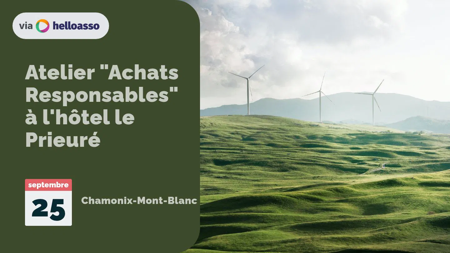 Atelier "Achats Responsables" à l'hôtel le Prieuré