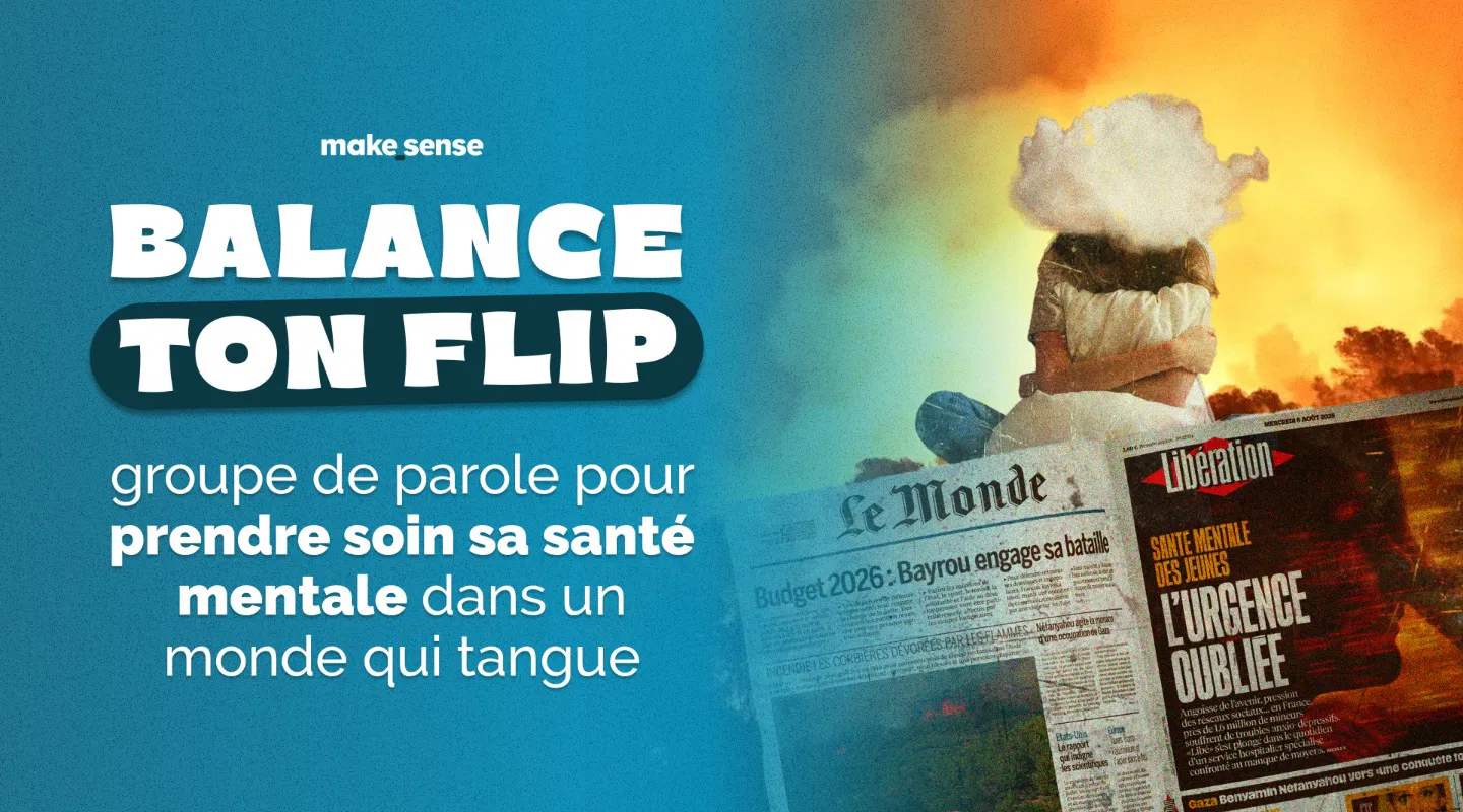 Balance ton flip, groupe de parole autour de l'éco-anxiété 