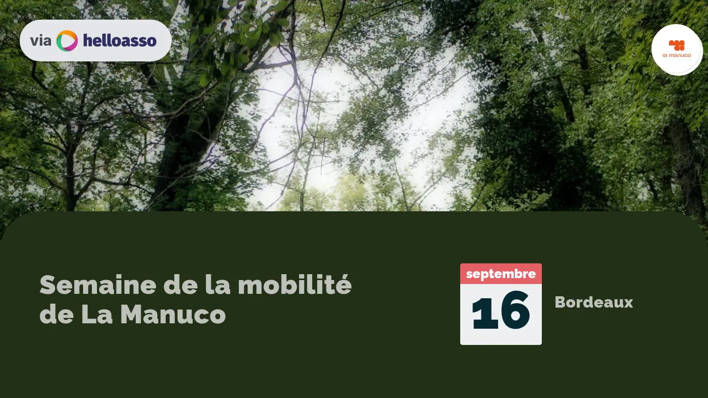 Semaine de la mobilité de La Manuco