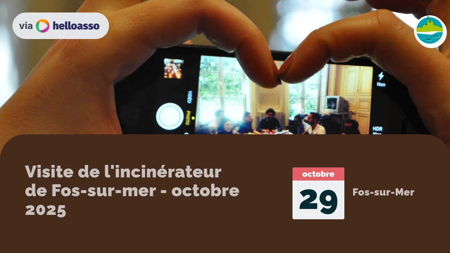 Visite de l'incinérateur de Fos-sur-mer - octobre 2025
