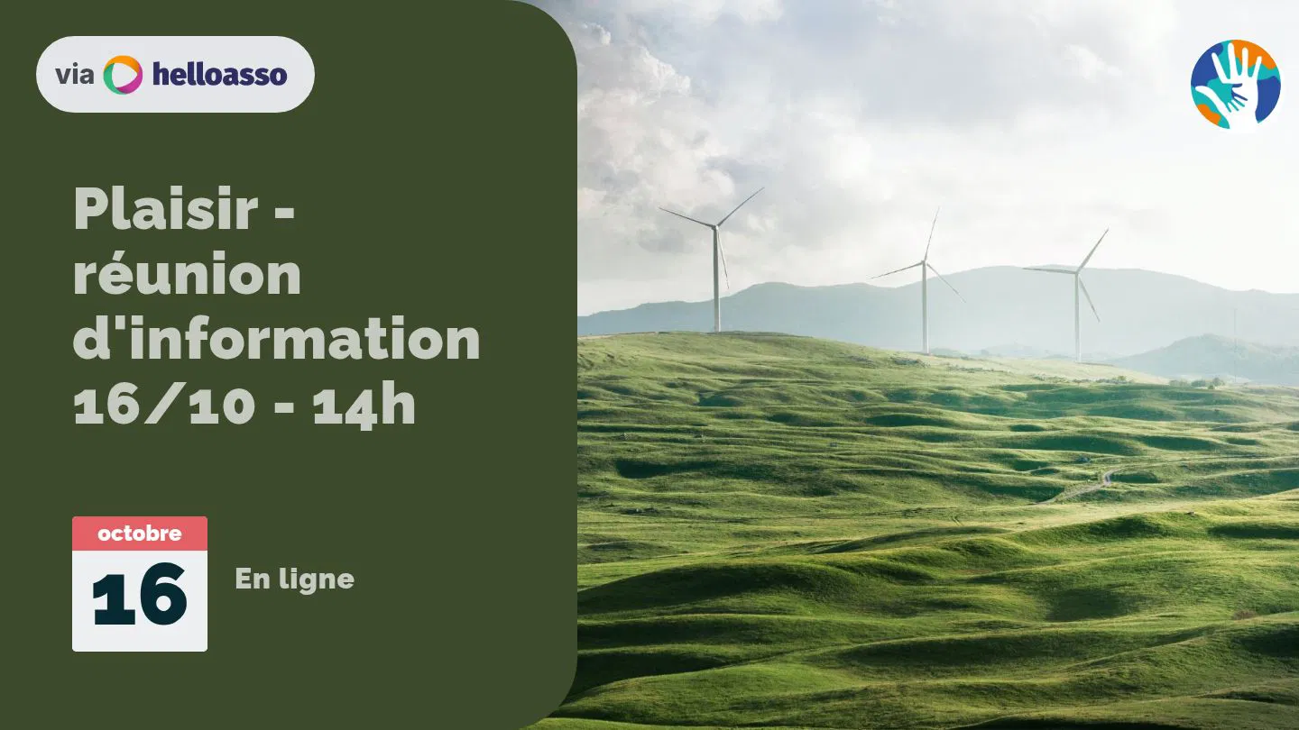 Plaisir - réunion d'information 16/10 - 14h 