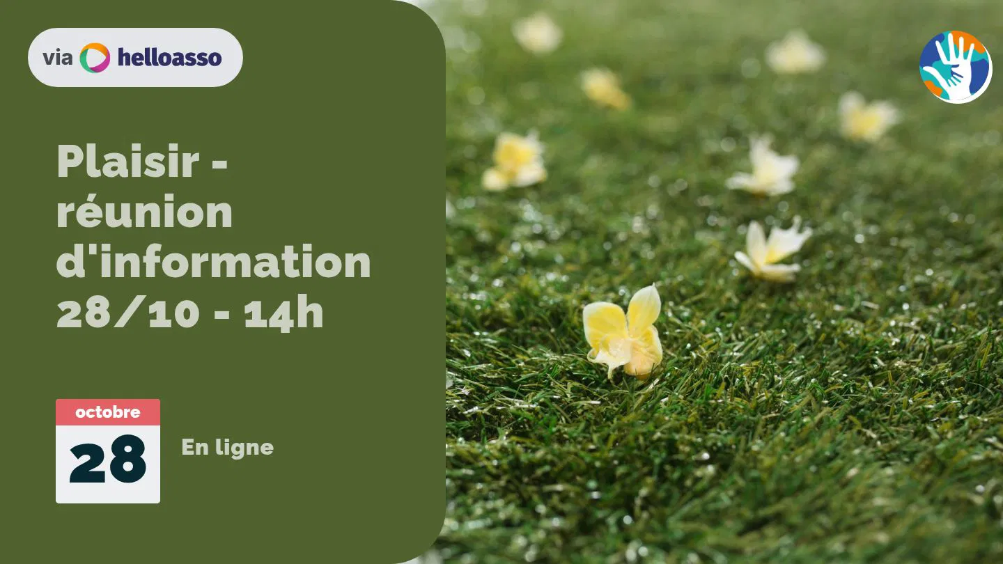 Plaisir - réunion d'information 28/10 - 14h