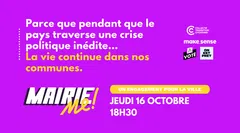 Crise politique ? La vie continue dans nos communes - MAIRIE-me