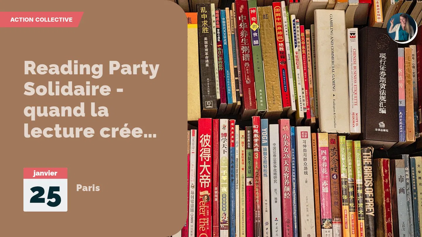 Reading Party Solidaire - quand la lecture crée des liens