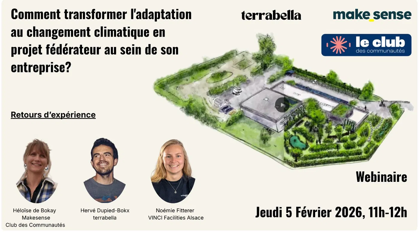 Comment transformer l'adaptation au changement climatique en projet fédérateur au sein de son entreprise ?