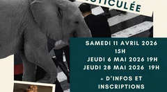 conférence gesticulée, le samedi 11 avril 2026 à 15H+ atelier éducation populaire, prix libre.