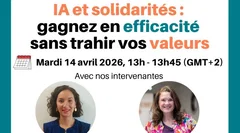 Webinaire IA et solidarités