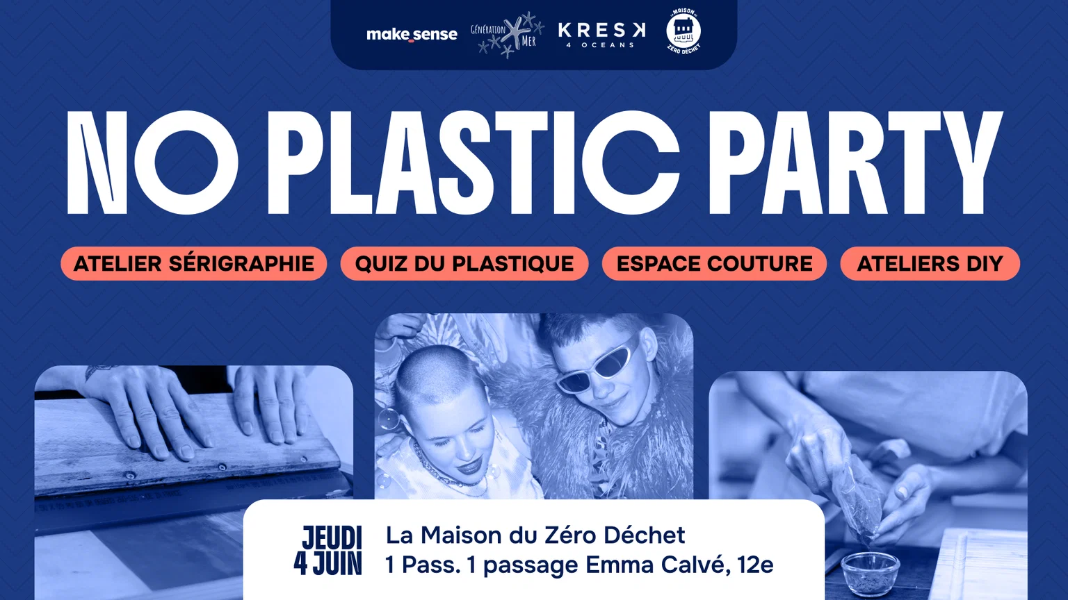 No plastic party 