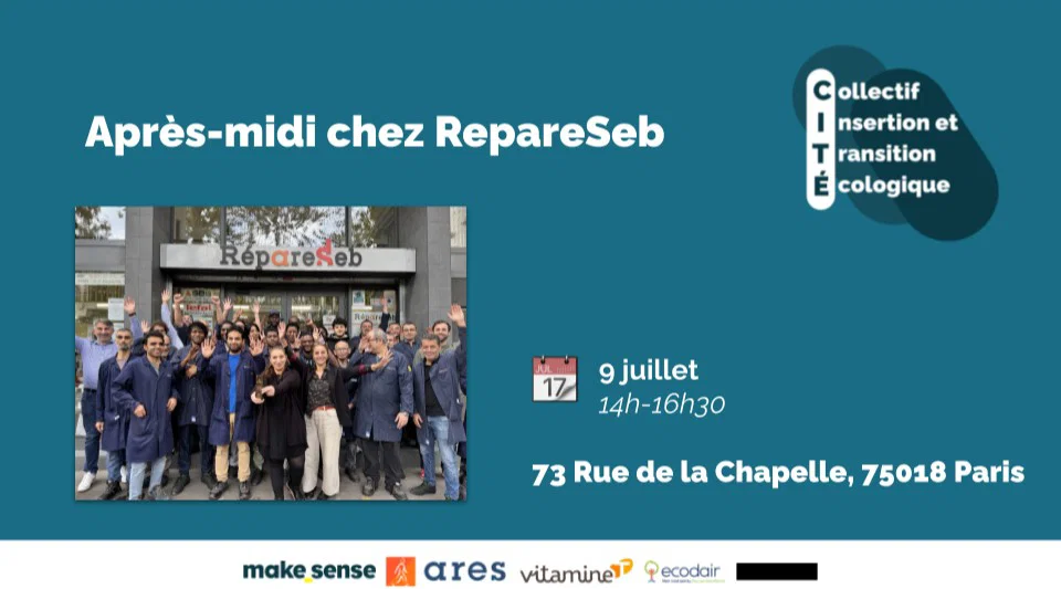 Après-midi inspirante chez ReparSeb
