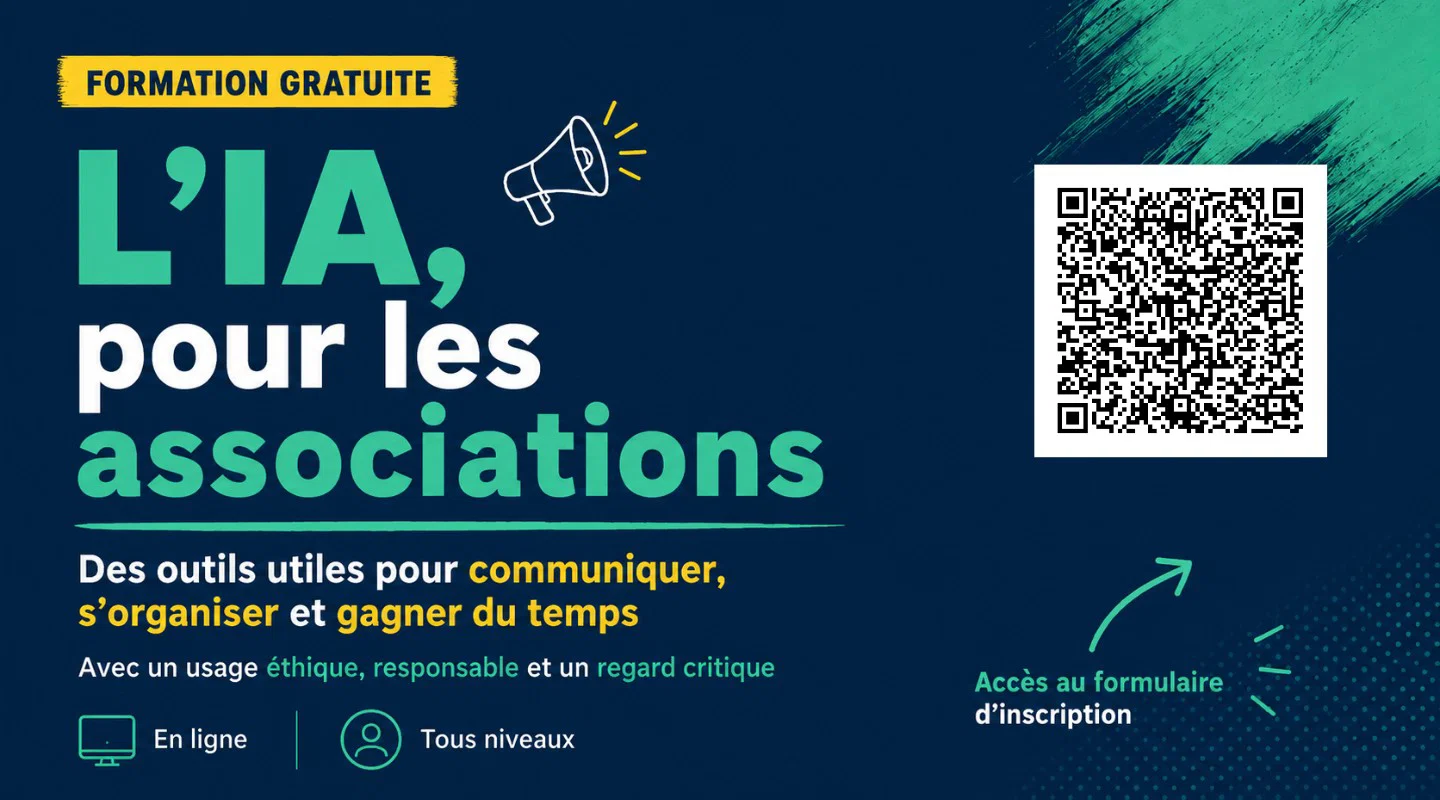 L'IA au service des associations et ONG - formation gratuite
