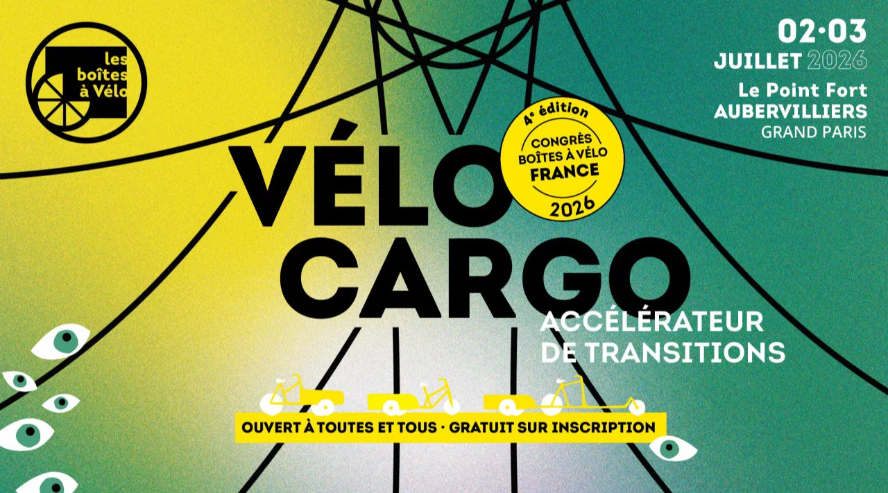Vélo-cargo : accélérateur de transitions - Congrès 2026 des Boîtes à Vélo France