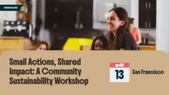 Small Actions, Shared Impact: A Community Sustainability Workshop