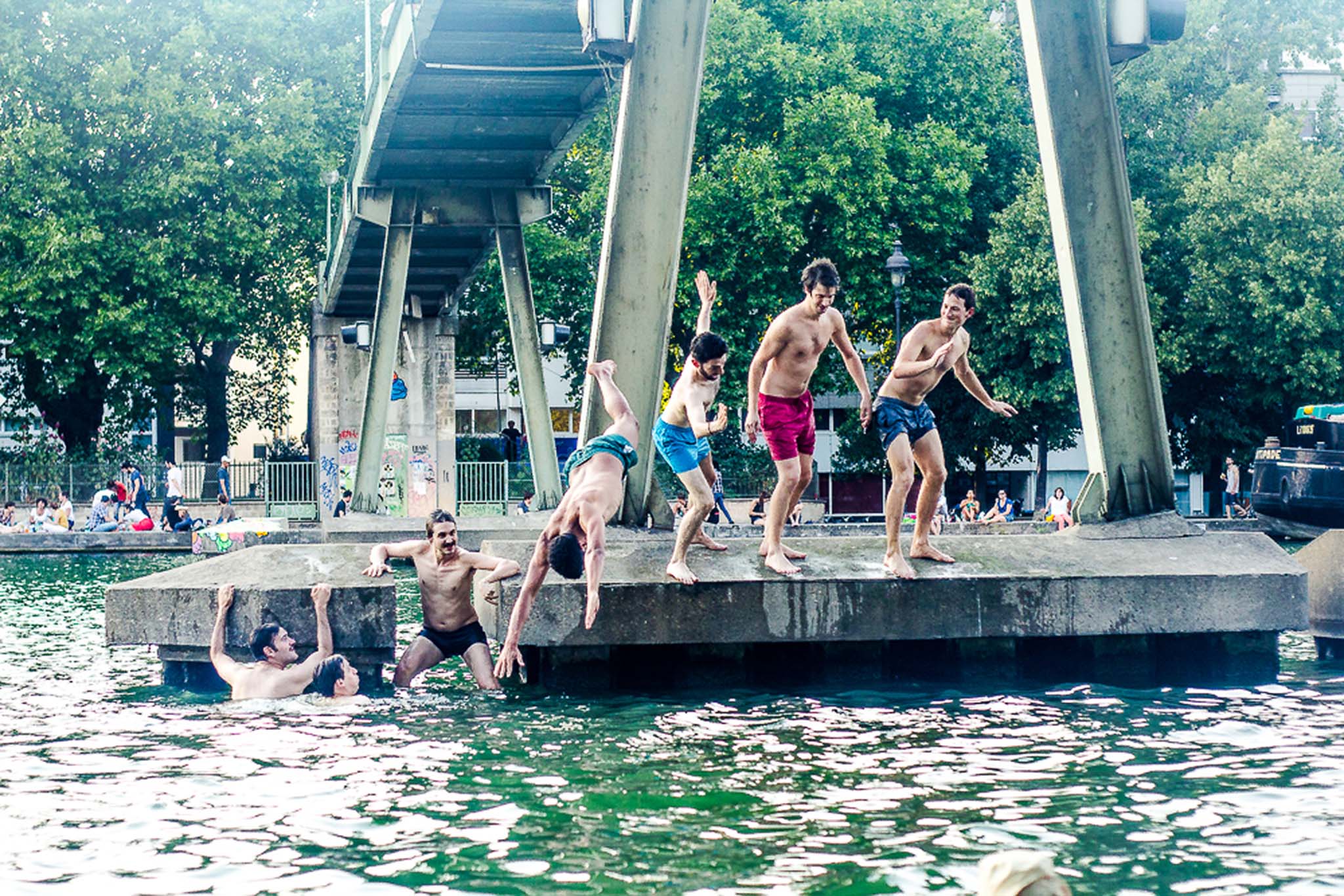 Il était une fois, un collectif qui donne envie de se baigner en ville…